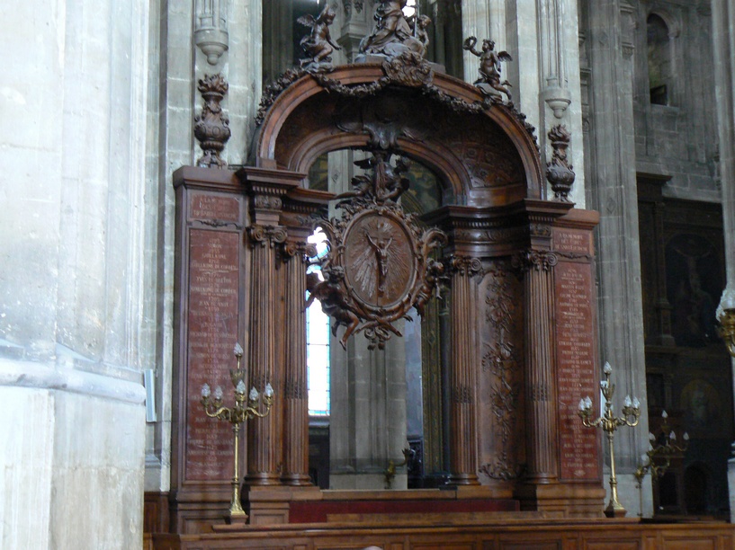 Interieur de St Eustache: Interieur St Eustache 030
